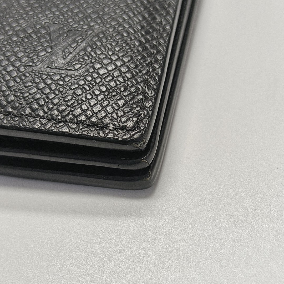 AMERIGO Calfskin Black Wallet