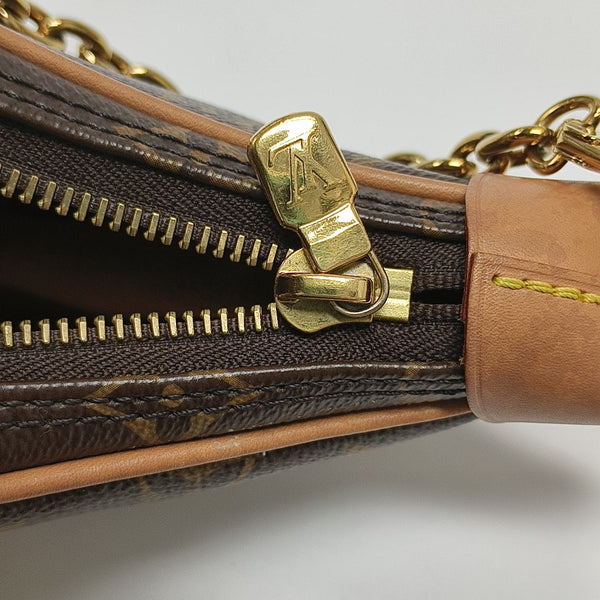 LOOP Monogram Coated Canvas Brown
