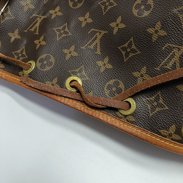 NOÉ BB Monogram Coated Canvas Brown