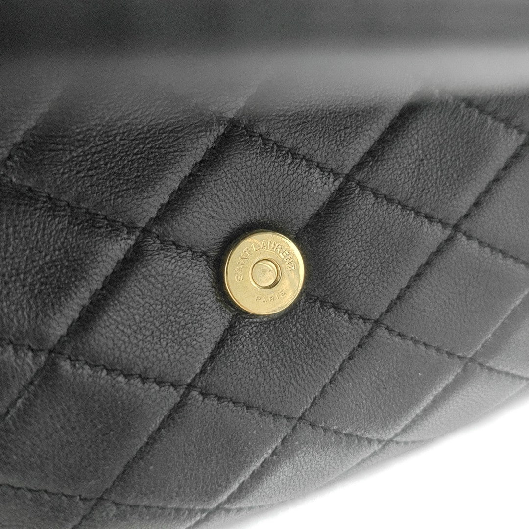 NOLITA Mini Quilted Lambskin Black