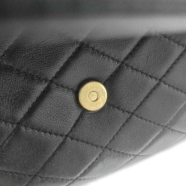 NOLITA Mini Quilted Lambskin Black