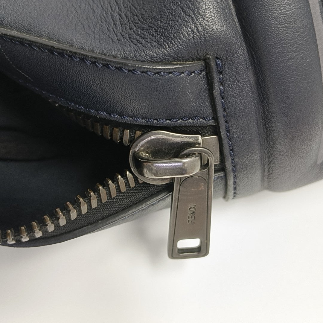 Calfskin Backpack Black