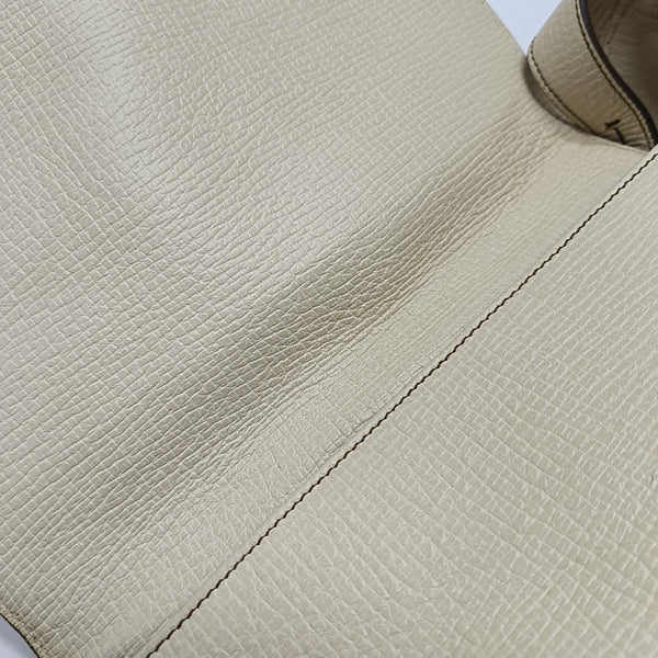 Calfskin Shoulder Bag Beige