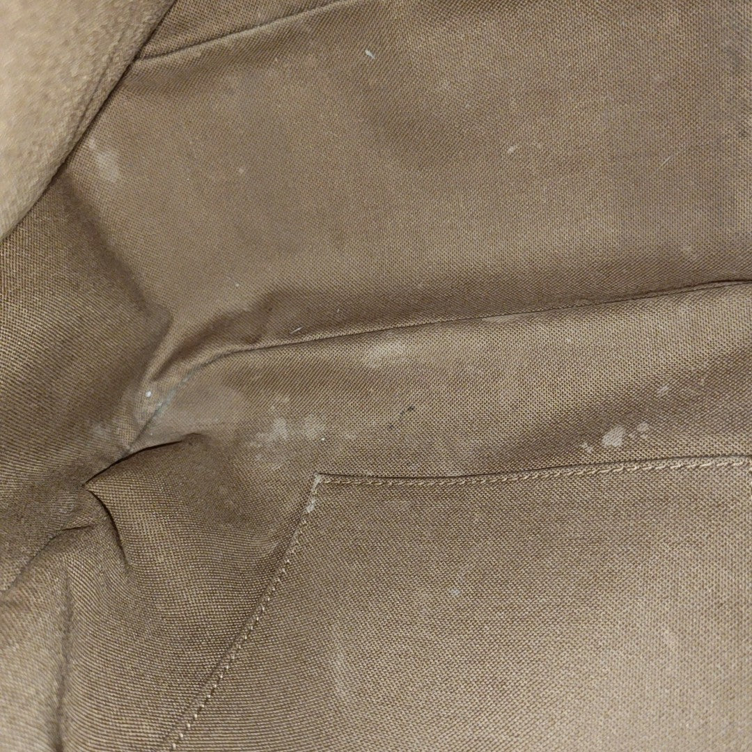 STRESA Monogram Coated Canvas Brown