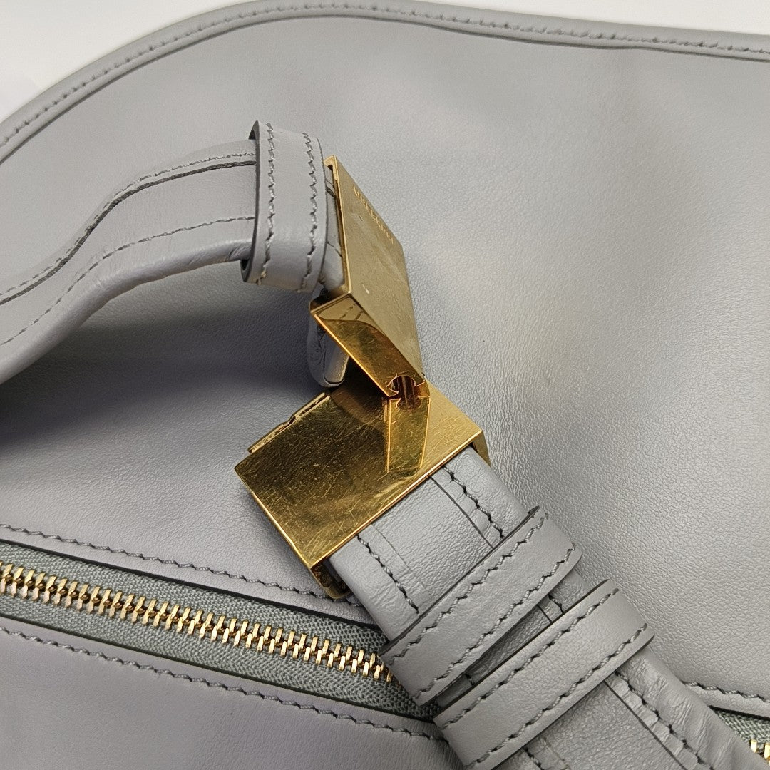 Calfskin Belt Bag Gray