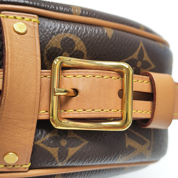 BOITE CHAPEAU MM Monogram Coated Canvas Brown