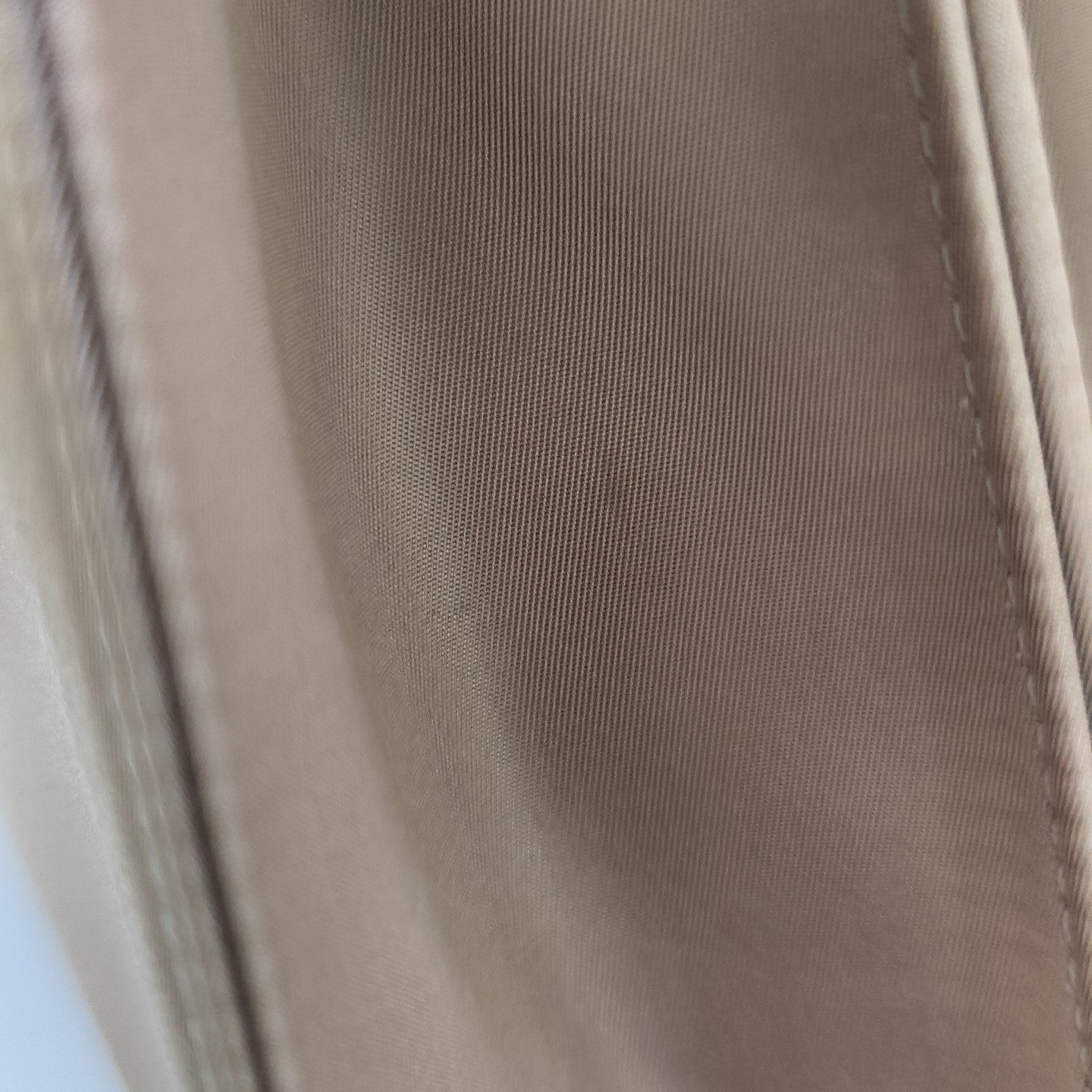 Nylon Shoulder Bag Brown
