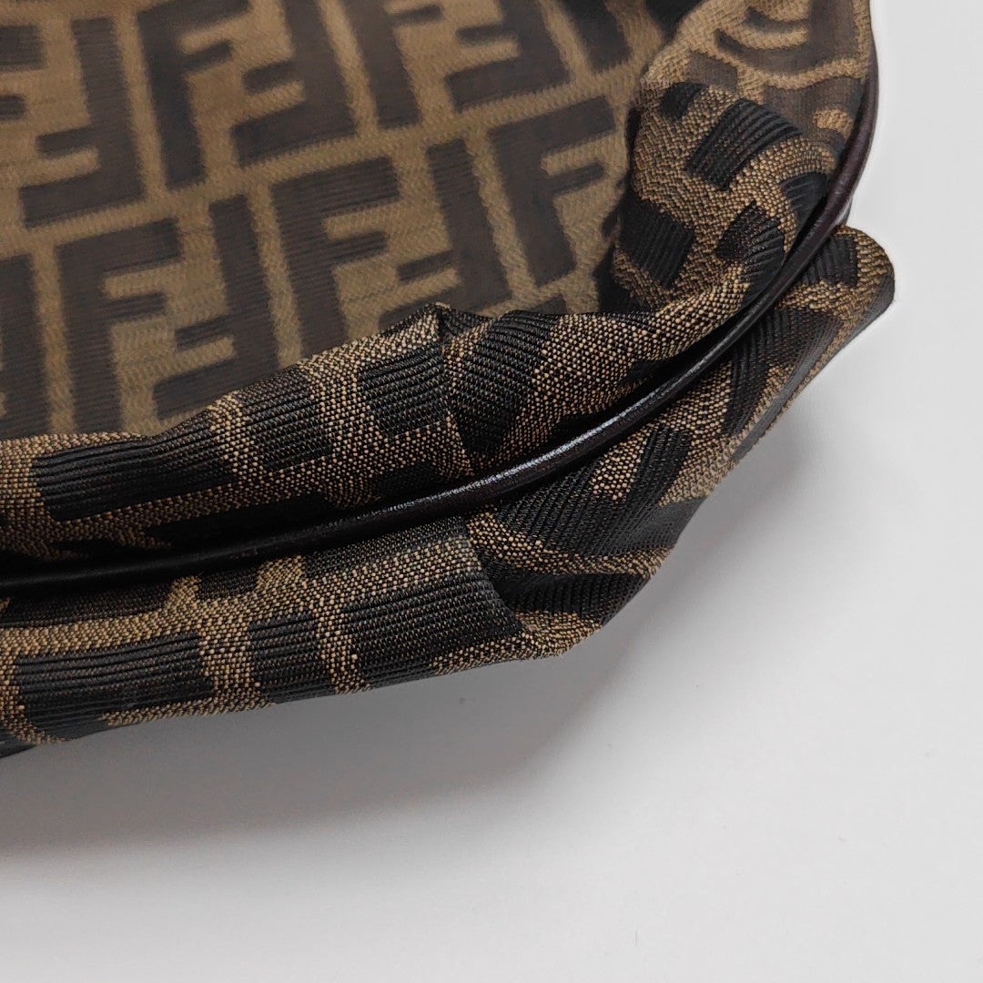 Canvas Top Handle Bag Brown