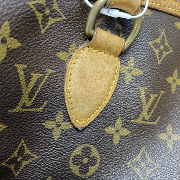 LOCKIT GM Monogram Coated Canvas Brown
