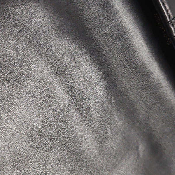 JAMIE Lambskin Black