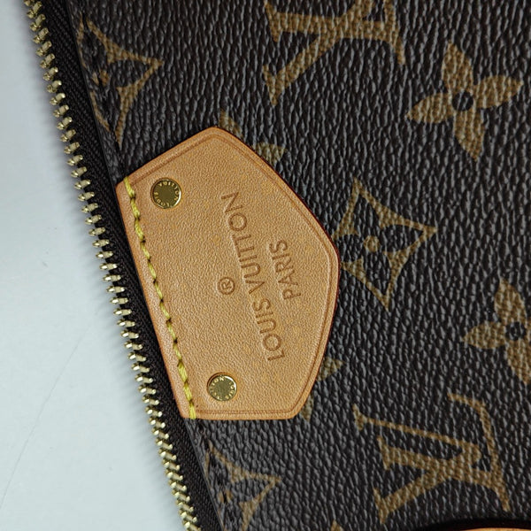 TURENNE MM Monogram Coated Canvas Brown