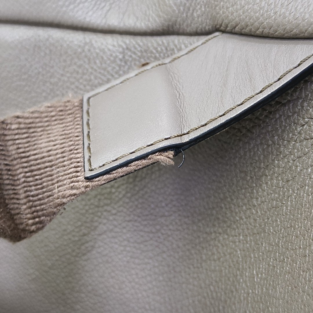 Calfskin Backpack Gray
