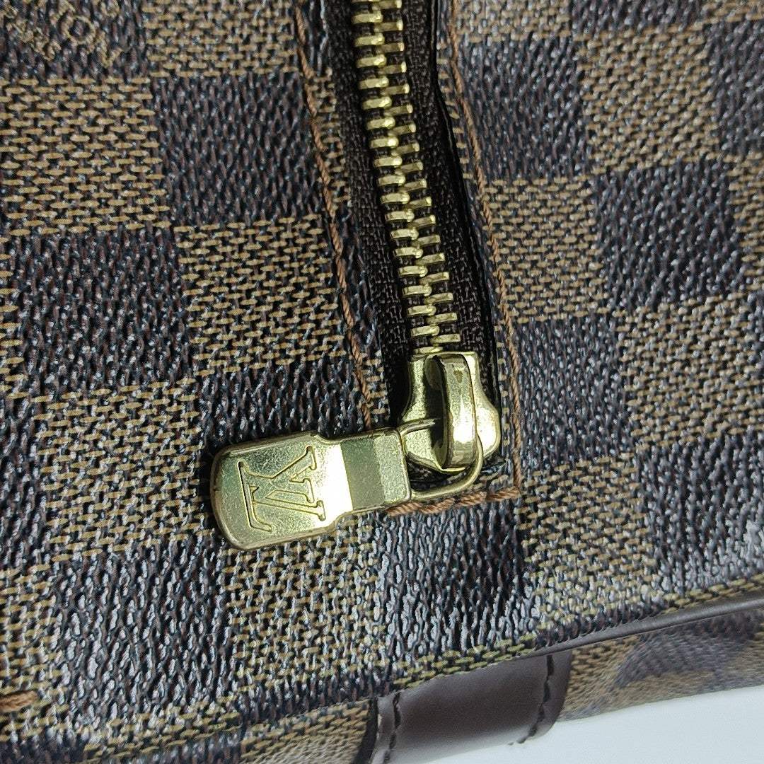 MELVILLE Damier Ebene Coated Canvas Brown