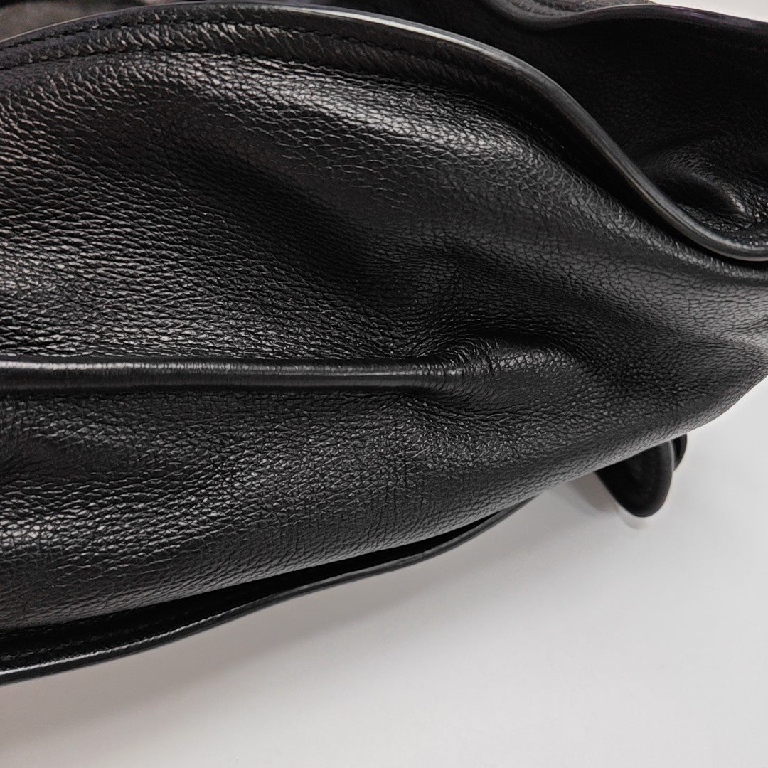 Etiquette Calfskin Black