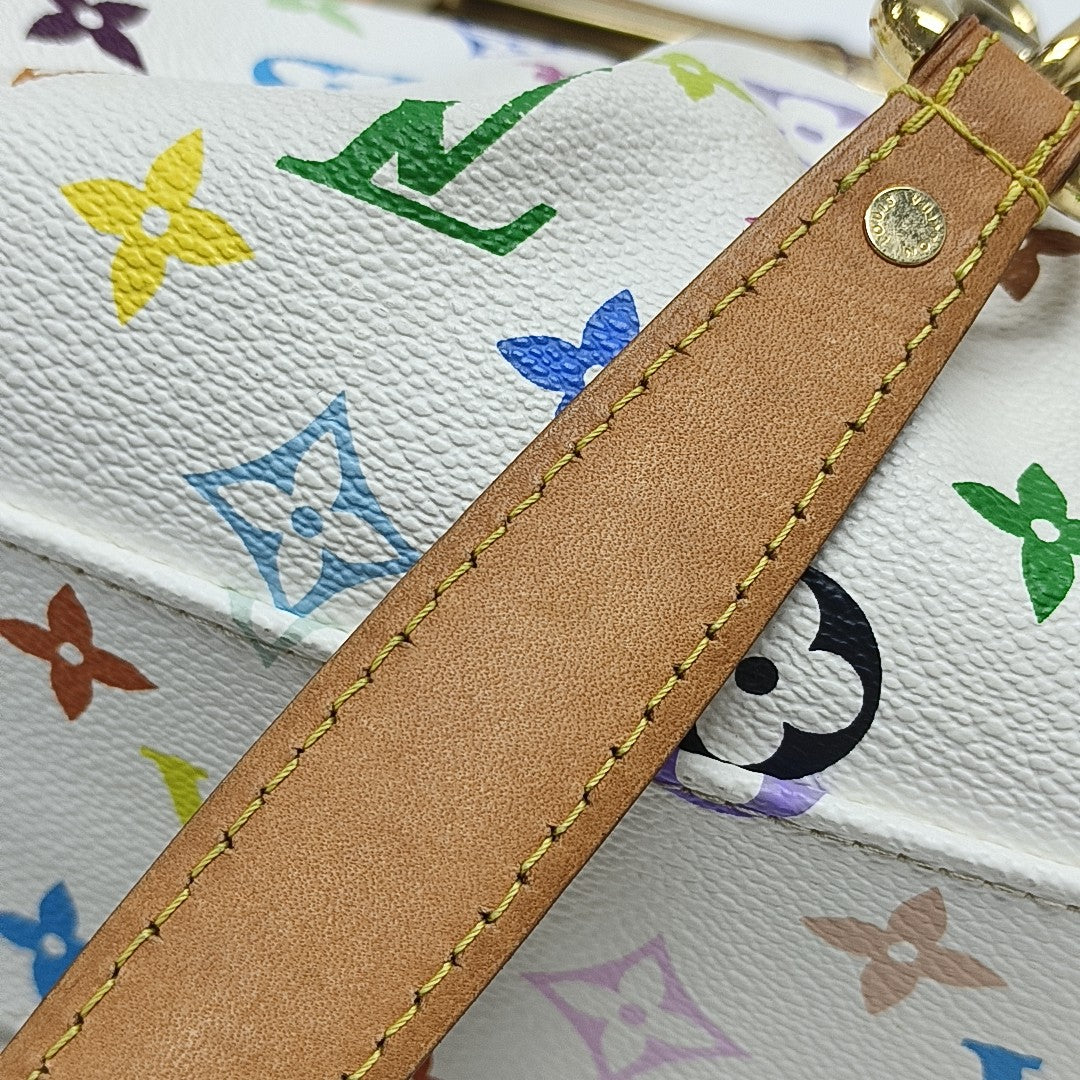 LV × TM JUDY MM Monogram Coated Canvas White