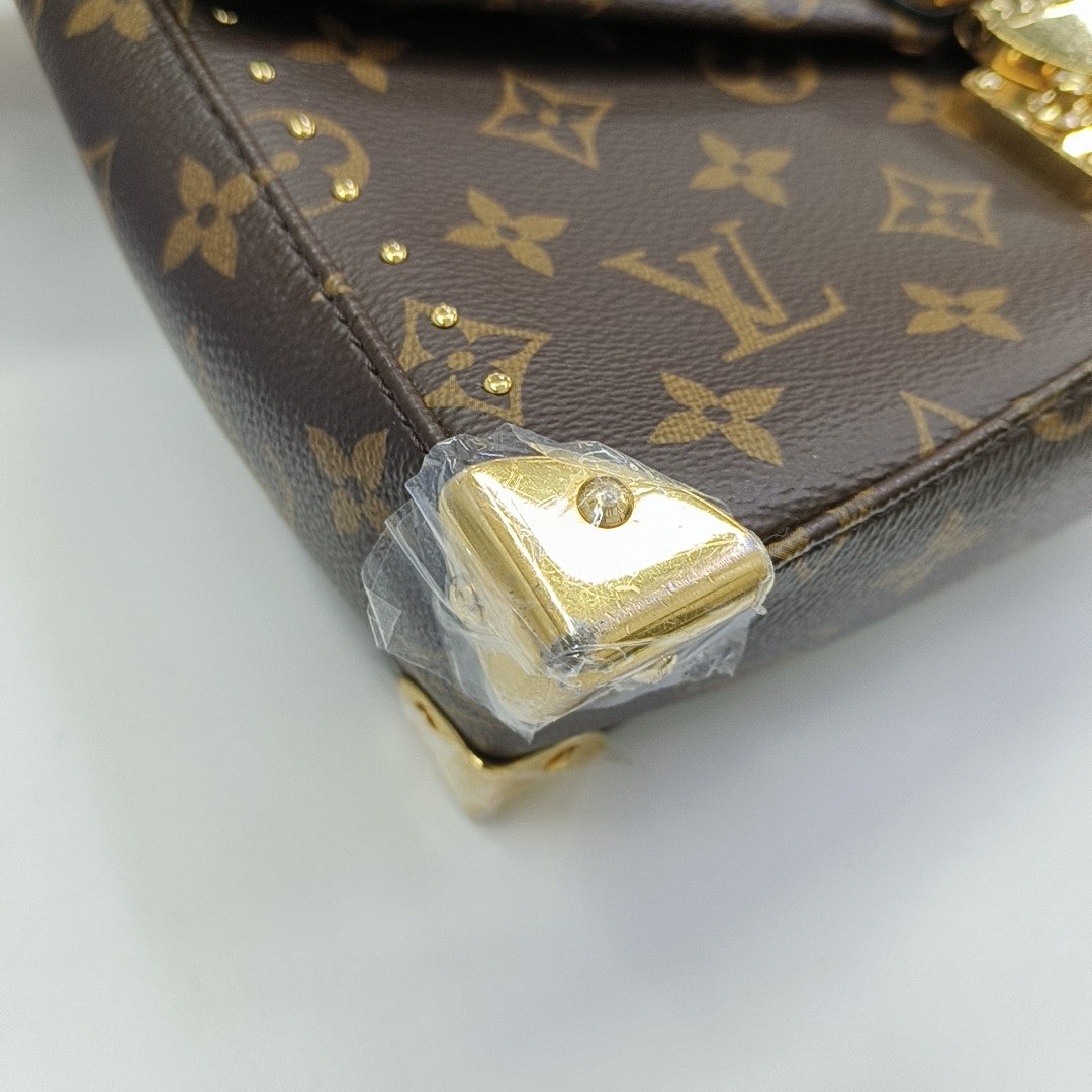 TRUNKIE Monogram Coated Canvas Brown