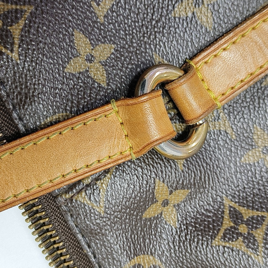 TOTALLY MM Monogram Coated Canvas Brown