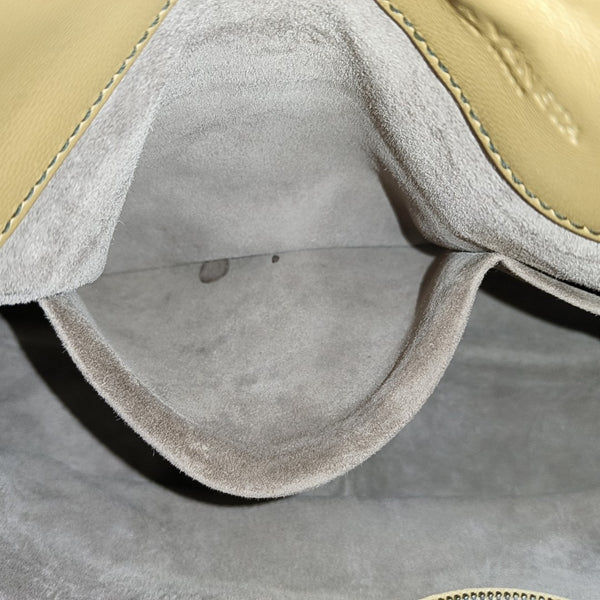 Lambskin Shoulder Bag Brown