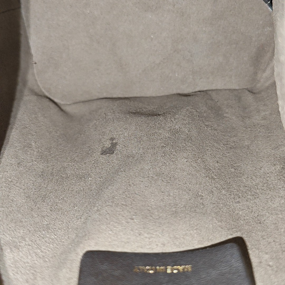 Mon Tresor Mini Calfskin Black