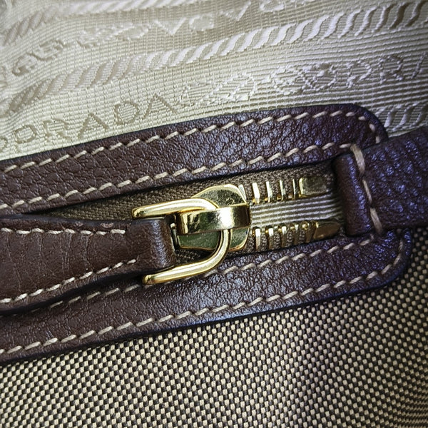 Canvas Tote Bag Brown