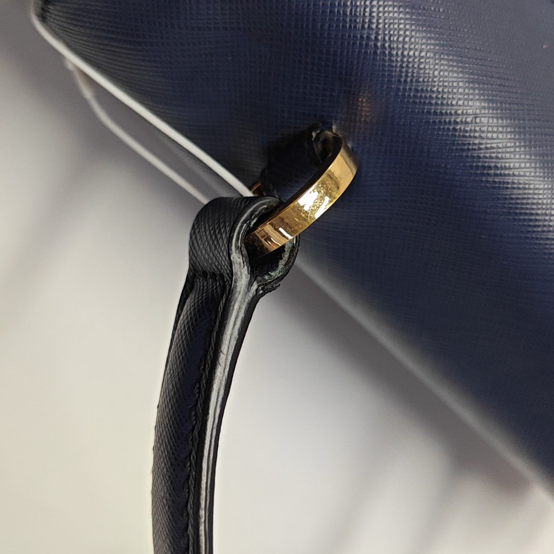 Kelly Calfskin Blue