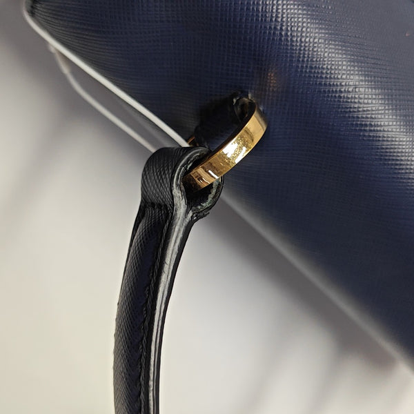 Kelly Calfskin Blue