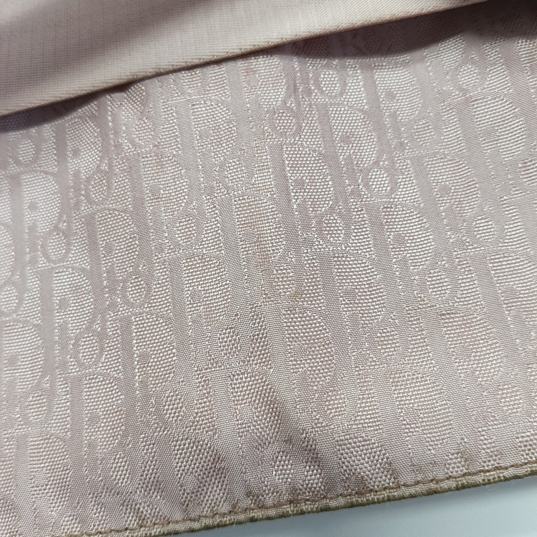 Oblique Canvas Belt Bag Pink