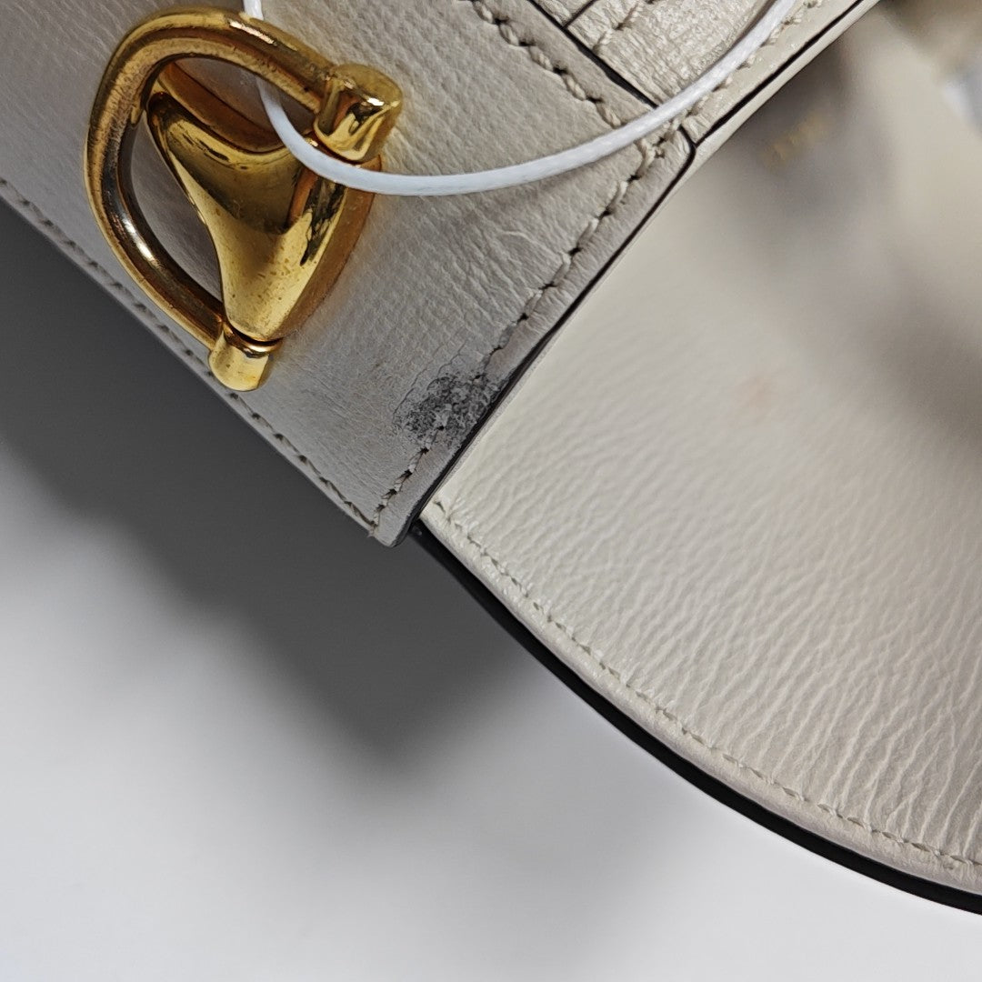 Horsebit 1955 Mini Coated Canvas Beige