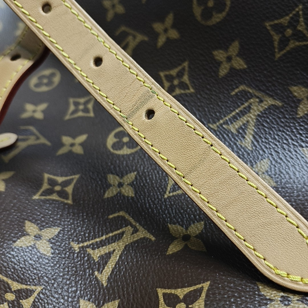 CARRYALL PM Monogram Coated Canvas Brown