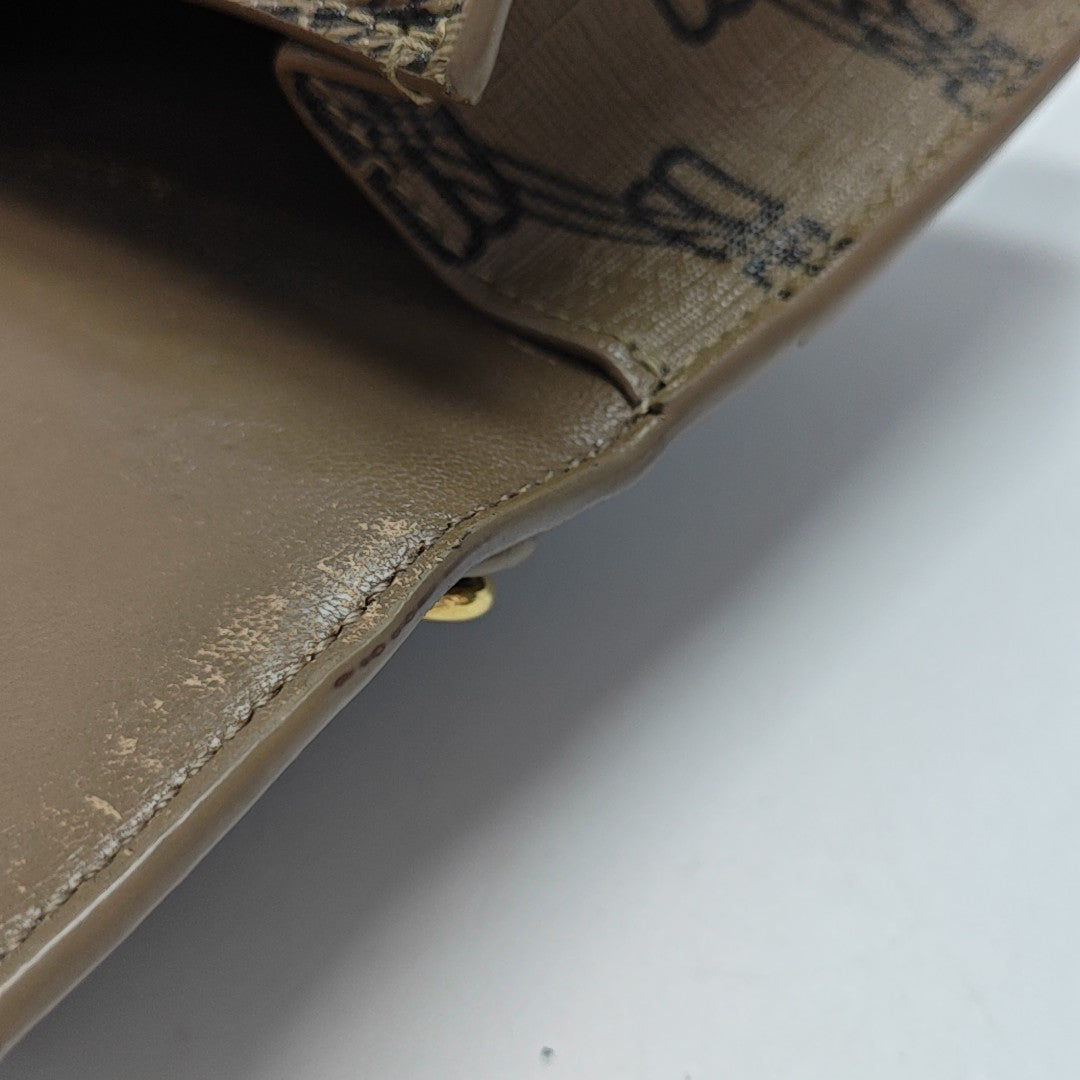 Hourglass XS Coated Canvas Brown