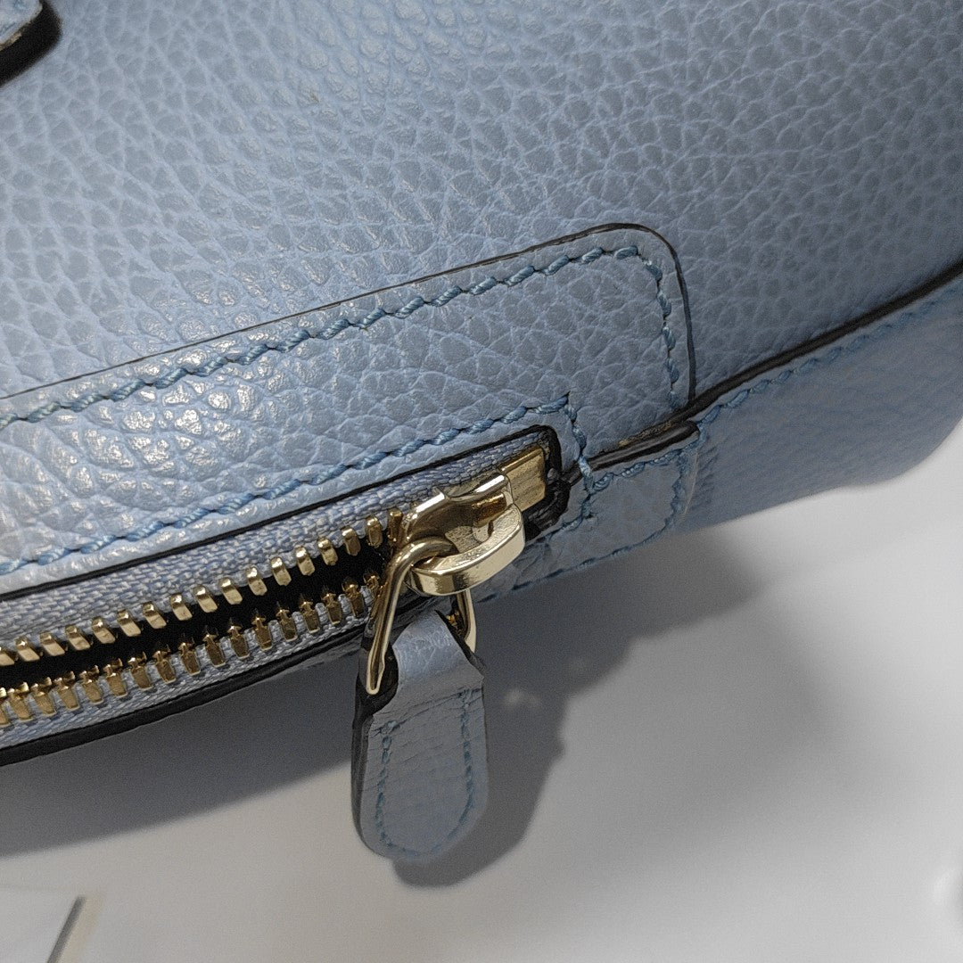 Dome Calfskin Blue