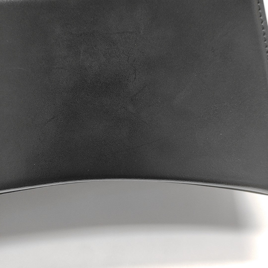 Hourglass S Calfskin Black