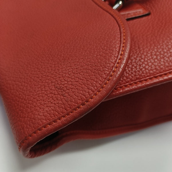 Calfskin Shoulder Bag Red
