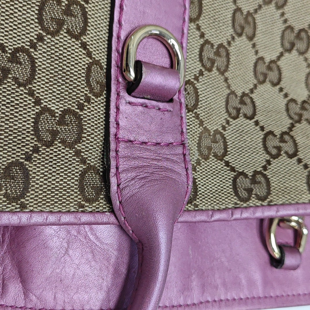 Full Moon Monogram Canvas Brown