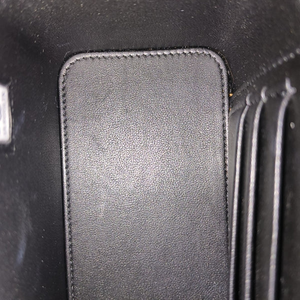 VANITY CASE Small Quilted Calfskin Black