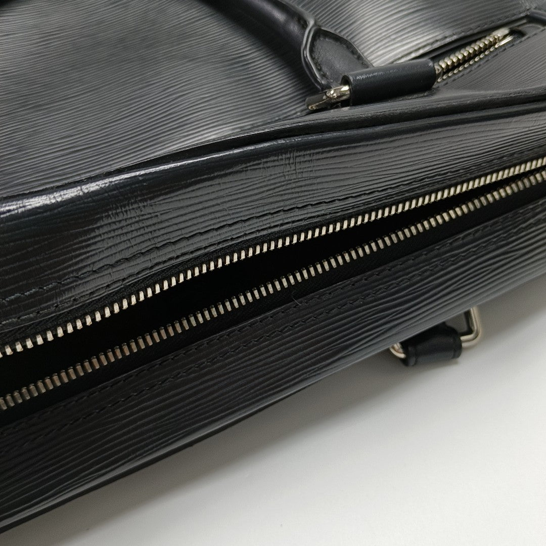 Epi Top Handle Bag Black