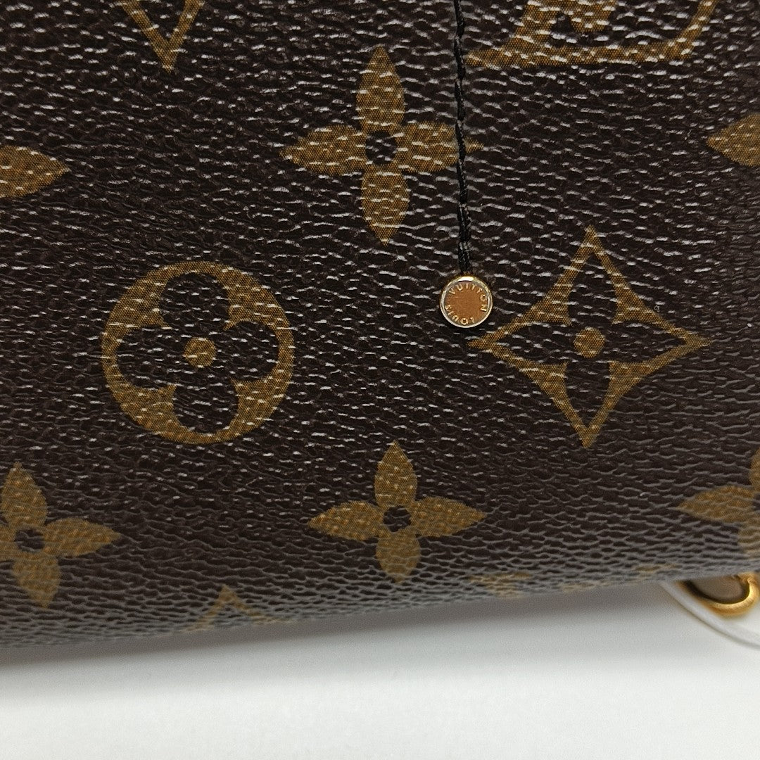 FAVORITE PM Monogram Coated Canvas Brown