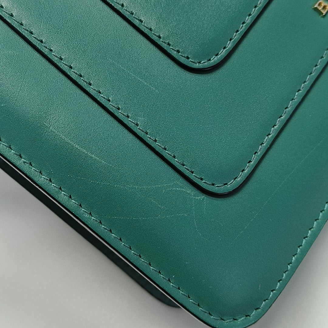 SERPENTI FOREVER Small Calfskin Green