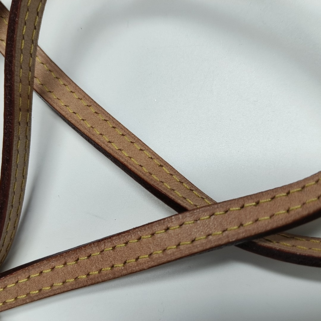 NÉONOÉ Nano Monogram Coated Canvas Brown