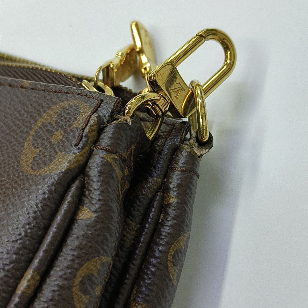 MULTI Monogram Coated Canvas Brown