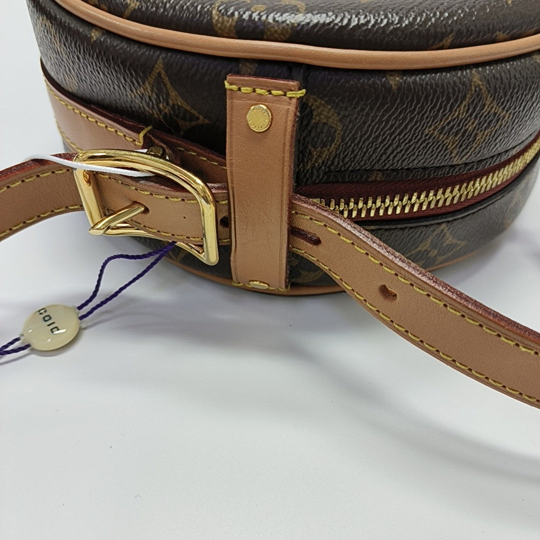 BOITE CHAPEAU PM Monogram Coated Canvas Brown
