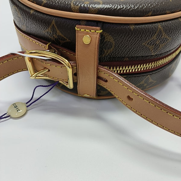 BOITE CHAPEAU PM Monogram Coated Canvas Brown