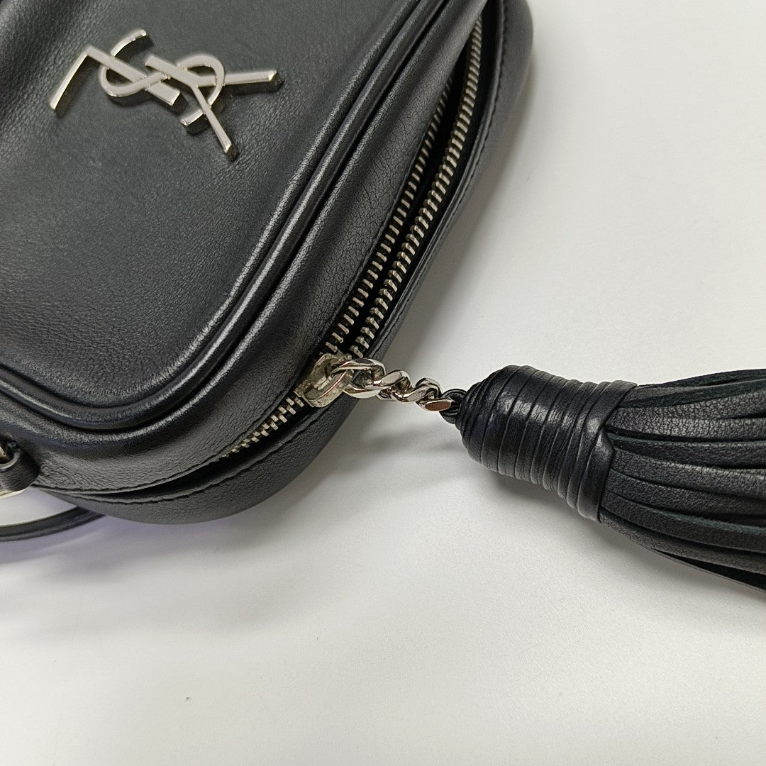 MONOGRAM BLOGGER Calfskin Black