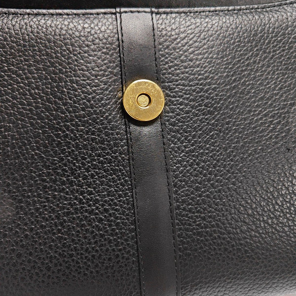 Calfskin Shoulder Bag Black