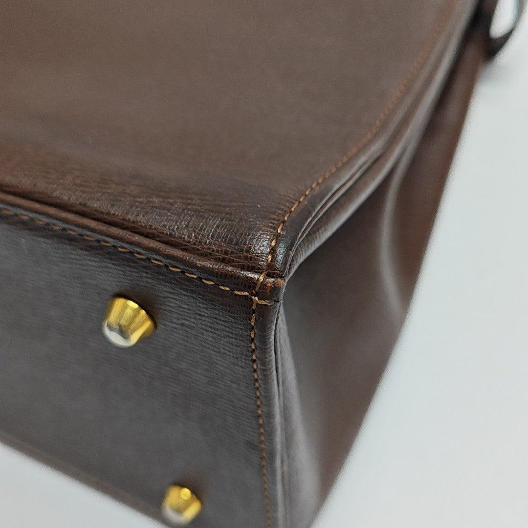 Calfskin Tote Bag Brown