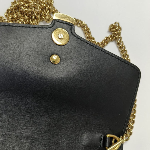 Sylvie Super Mini Calfskin Black