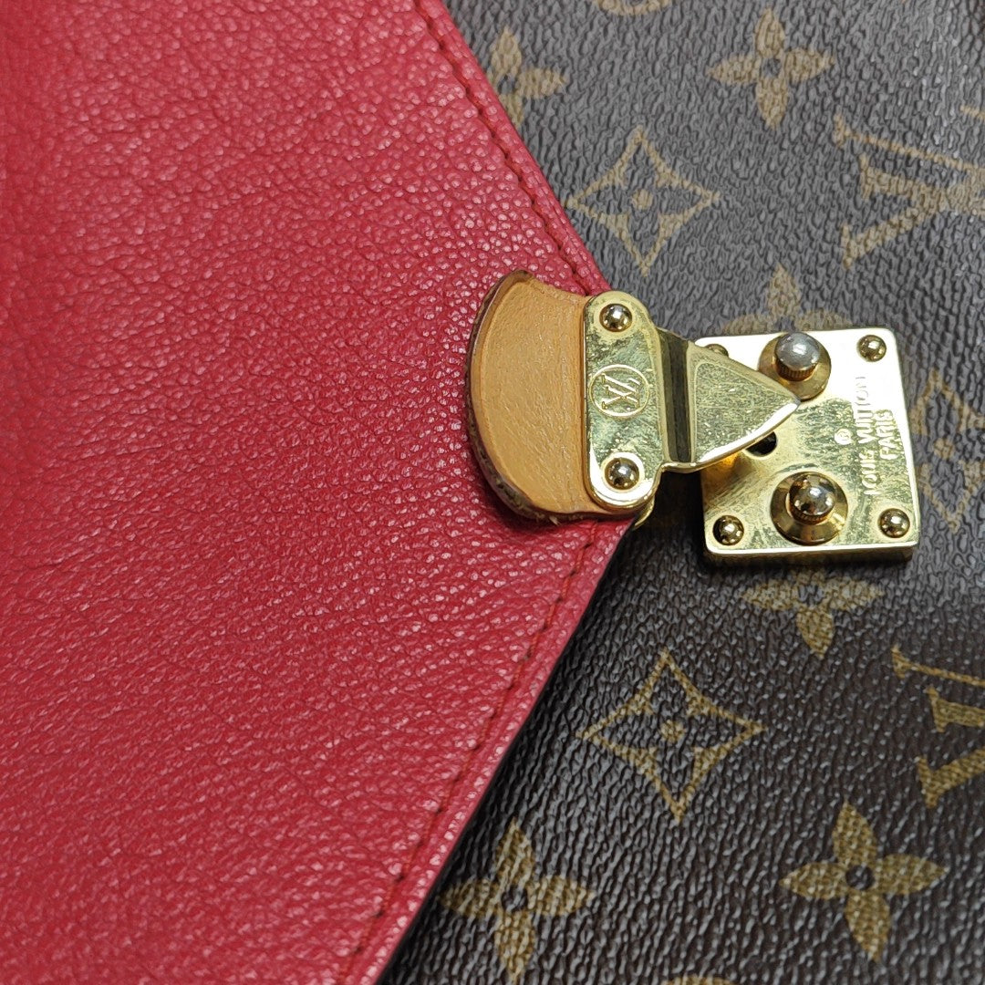 PALLAS BB Monogram Coated Canvas Brown