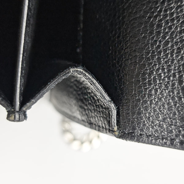 SUNSET Medium Calfskin Black