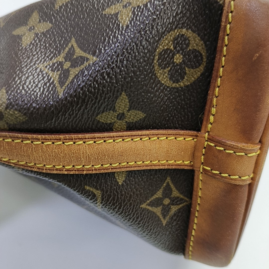 NOÉ Monogram Coated Canvas Brown