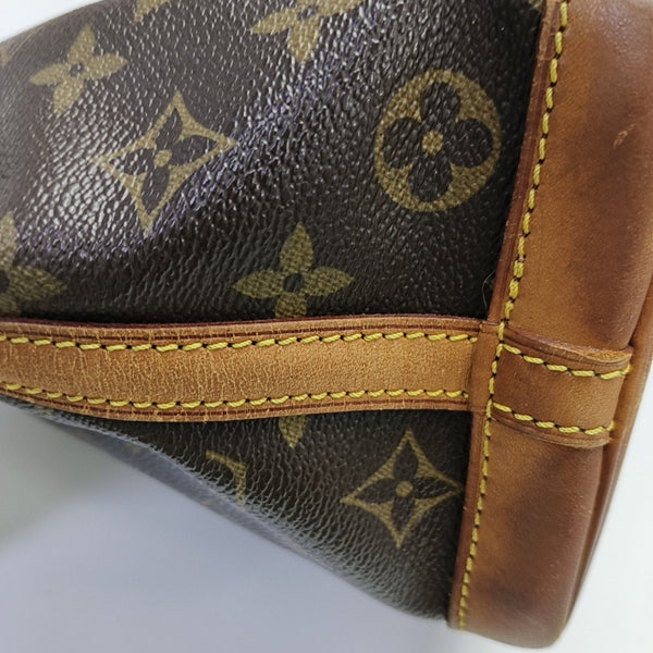 NOÉ Monogram Coated Canvas Brown